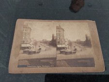 Pennsylvania Avenue Washington DC From Treasury Towards Capitol Stereoview Photo picture