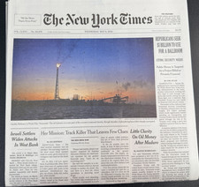 The New York Times News Paper May 6 2026 Republicans Seek $1 Billion Ballroom picture