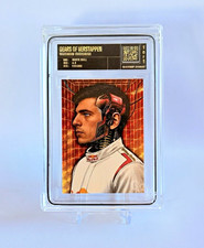 GLU3TRAP GEARS OF VERSTAPPEN Max  Black Label Superfractor 1/1 picture