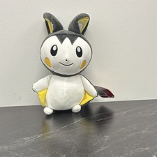 Pokémon Emolga Gray White Yellow Plush Stuffed Animal Character, With Tag picture