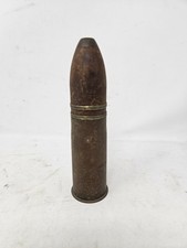 INERT WW1 French Hotchkiss 37mm “Pom Pom” Antiaircraft Shell Dated 1918 picture