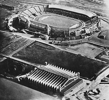 An aerial view of Wembley Stadium and the Empire Pool 27th April 1939 Old Photo picture