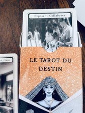 78 tarot cards of destiny .cree and drawing by jean michel Darbois very rare picture