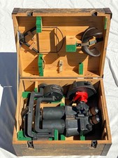 WW2 German 10x80 Flak Binoculars - Original Conditon Set (Free Shipping) picture