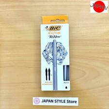 BIC Cristal Re'new Ballpoint Pen CRBLK-3P 1.0mm with 2 Refills 【DT from Japan】 picture