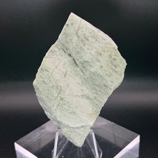 Pulga Jade Vesuvianite Polished Slab 5 oz Californite Idocrase Green Cabbing Gem picture