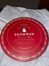 SET OF 6 VINTAGE NEW IN BOX SNOWMAN MUGS WILLIAM SONOMA picture