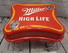 Miller High Life Beer Tailgate Grill Charcoal NEW Enjoy The High Life picture