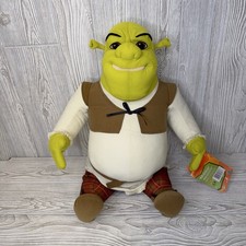 Hasbro DreamWorks Shrek 2 Jumbo Shrek Plush Stuffed Animal w/ Tags 2004 RARE picture