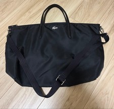 Lacoste Nylon Bag With Shoulder Women Rare French Model LImited Edition VHTF Pre picture