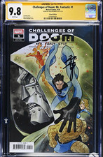 1of1 Challenges of Doom: Mr. Fantastic #1 Variant - SS CGC 9.8 Signed by Momoko picture