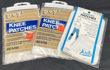 Vtg Iron-on Knee Patches 4x6 Sears Irontex, Qty 3, ships free picture