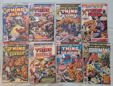 Lot of 8 Vintage Marvel Comics picture