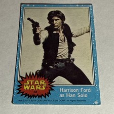 1977 Topps Star Wars #58 Harrison Ford as Han Solo Falcon picture