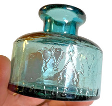 RARE Livermore Providence Rhode Island RI Ink Bottle Inkwell Stylographic Pen Co picture