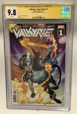Valkyrie #1 CGC 9.8 SS Signed Jason Aaron Marvel Comics Jane Foster picture