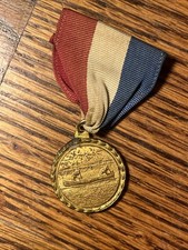 Rowing Medal Vintage 1931 Contest Medal Boy Scouts of America BSA Rare picture