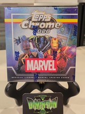 TOPPS CHROME 2026 MARVEL MEGA BOX BRAND NEW SEALED picture
