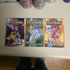 Digimon Volumes 1-3 Manga Lot Published By Tokyopop Htf Oop picture