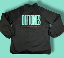 RARE Deftones 2025 North American Tour VIP+ Windbreaker Small Men’s Black NEW picture
