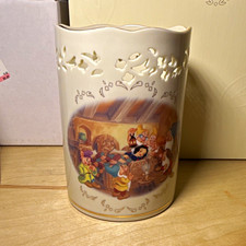 Lenox Disney Snow White Votive Candle Holder Fine Ivory China Porcelain 2000 picture