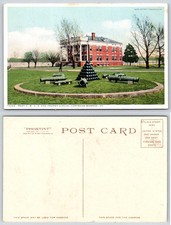 Fortress Monroe Virginia Post YMCA Trophy Circle Phostint 70268 Postcard AM732 picture