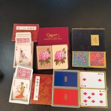 Vintage Playing Cards 8 Decks Poker Complete Congress Frisco Caspari Imports  picture