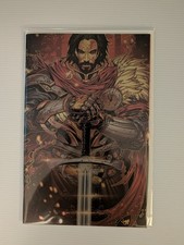 SDCC 2026 BRZRKR: Light Draws Breath #1 Jonboy Meyers Full Art Matte Foil BOOM picture