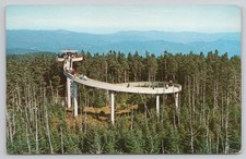 Postcard c1970s Smoky Mountain National Park Clingmans Dome Observation Deck picture