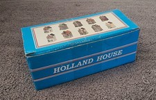 Holland House 10 Vintage Miniature Dutch Canal Houses Resin Very Detailed NIB picture