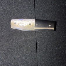 W D Pease Liner lock Abalone Pocket Knife Rare 1 Of 1 W1M4 picture