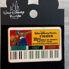 Walt Disney World Trading Pin Cast ID Tigger 2002 Limited Edition Wide Sports picture