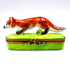 Limoges Fox Trinket Box 3