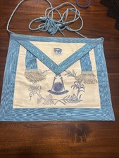 Vintage 1942 Master Masons Apro picture