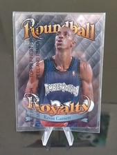 1998-99 Topps FINEST Basketball KEVIN GARNETT Roundball Royalty INSERT R2 Wolves picture