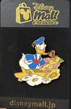Disney Pin Japan Disney Mall Donald Duck Bee & Flowers Pin LE 250 HTF picture
