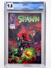 SPAWN #1 CGC 9.8 WHITE PAGES (1992) Todd McFarlane Iconic cover | 1st appearance picture