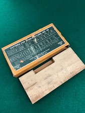 Orig. STANLEY Plane Parts - No. 45 Comb. Plane - Sweetheart Two Row Cutter Box picture