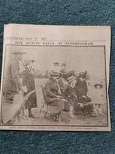 Sk289 Ephemera 1922 Picture Princess Helena Victoria Dighton Probyn V C  picture