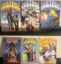 ECLIPSE MONTHLY - Hi Grade Indie comic book lot of (6) Vinatge comics nice set picture