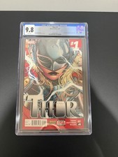 Thor #1 CGC 9.8 White Pages Jane Foster Becomes Thor Marvel Comics 2014 picture
