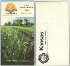 Vintage 1986? Kansas Official Road Map – KS State Highway Commission picture