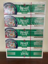 Premier Menthol King Size Cigarette Tubes 5-Boxes~Ships in Box picture