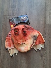 Vintage 1997 Star Wars Jar Jar Binks Rubber Latex Mask Episode 1 Phantom Menace picture
