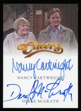 2025 Rittenhouse Cheers Nancy Cartwright & Derek Mcgrath Dual Autograph Auto picture