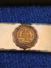 1930s 12K GF State Teachers College Stroudsburg, PA bracelet in original box picture