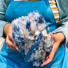 2530G Natural Kyanite Rough Mineral Specimen Blue Crystal Collectible DecoMH5981 picture