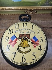 VTG Robert Shaw Controls Co. Bicentennial Clock, Converted To Battery Powered picture