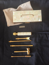 Vintage Schildkraut Mother of Pearl tool kit with 5 replacements picture
