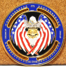 CBP US Customs Border Protection NTEU Chapter 153 Challenge Coin picture